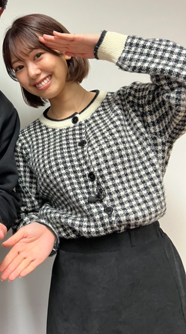 かわいい私服姿の田中杏樹-1